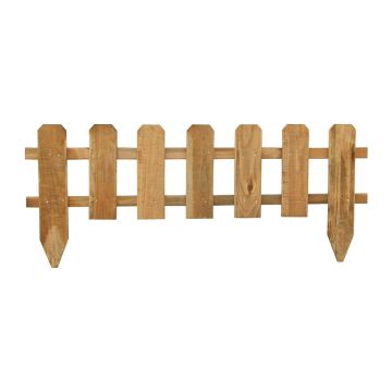 Easy - Borde 110x45 cm de madera de pino impregnada No Brand Pino