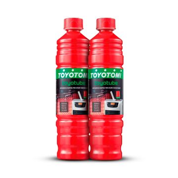 Toyotube set 3 Lt - 2 botellas de combustible líquido para estufas Zibro by Toyotomi Toyotomi Rojo