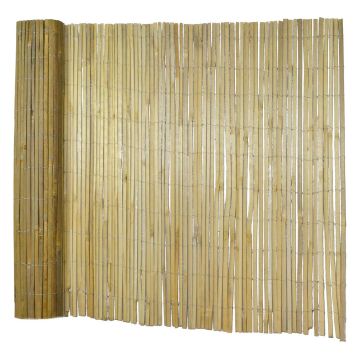 Slim Bambu' - Cañizo bambú caña partida - 100X300Cm No Brand Marrón claro