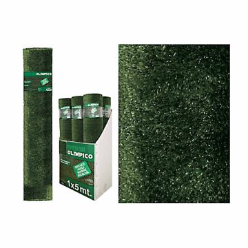 Olimpico - Rollo de césped artificial PP+Látex - 2x3m/10mm No Brand Verde
