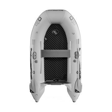 SLIT 250 - Bote inflable 250x132cm con 4 cámaras de aire y piso de aire de fibra de carbón Boudech Gris 50%