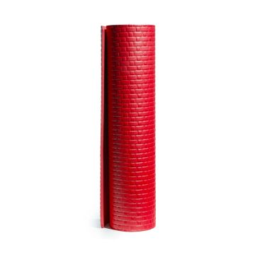 Esterilla fitness, ideal para yoga y pilates - 173x61cm/8mm, color rojo Divina Home Rojo