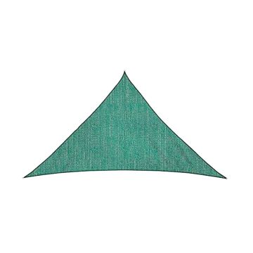 Positano - Toldo vela triangular 500 cm, color verde No Brand Verde